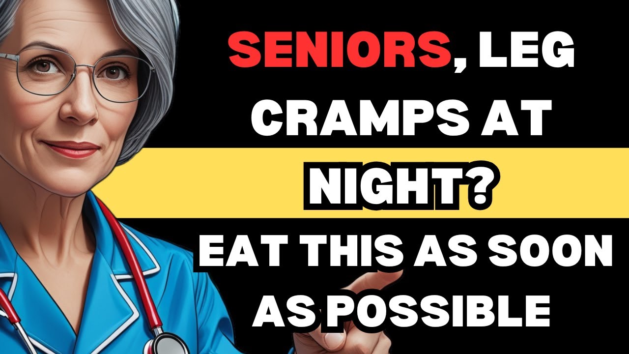 SENIORS, STOP LEG CRAMPS! Eat These 10 Foods — Even at Night! (ADVICE FOR THE ELDERLY)