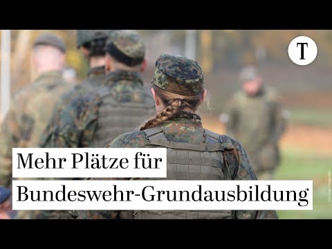 Für den neuen Wehrdienst: Mehr Ausbildungsplätze bei der Bundeswehr
