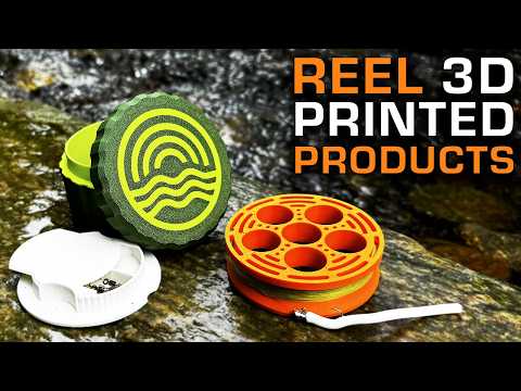 How 3D Printing Reinvented the Fishing Reel | Crystal Creek GoReel | Real 3D Printed Products