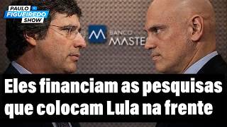São Esses Caras Que Financiam as Pesquisas Que Colocam Lula à Frente de Flávio Nas Eleições...