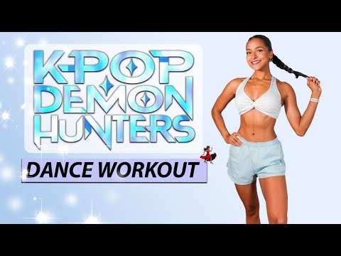 KPOP DEMON HUNTERS DANCE WORKOUT - Full Body Fat Burn, Dance Cardio (Huntrix & Saja Boys)