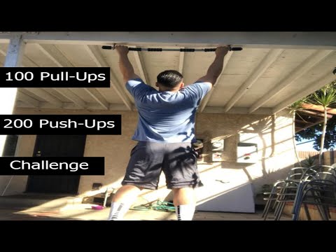 100 Pull-Ups and 200 Push-Ups challenge