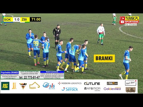 tv.nsk.pl [bramki] KS Sokół Serock - MLKS Żbik Nasielsk 2:0 (1:0) 2021-11-20 g. 11:00