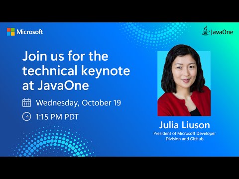 Javaone 2022 Technical Keynote Javaprogramming Java Microsoft Javaone