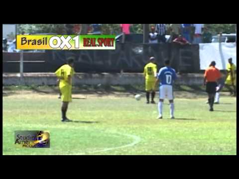 BRASIL 2 X 2 REAL SPORT   COPA BARÃO