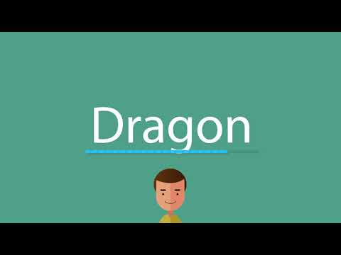 How to pronounce Dragon