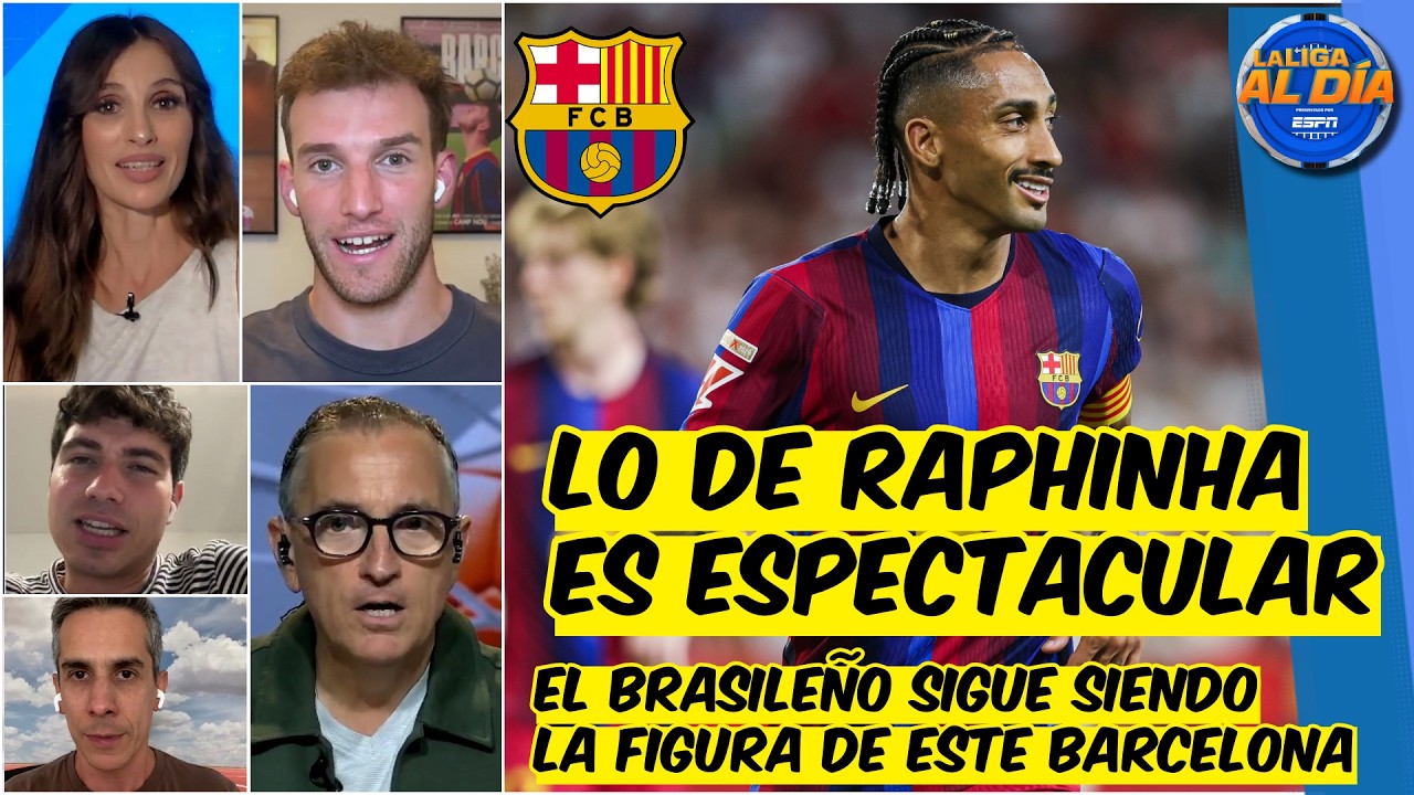 RAPHINHA ON FIRE. 12 GOLES en 7 partidos LIGUEROS y otro HAT TRICK hoy vs Sevilla | La Liga Al Día