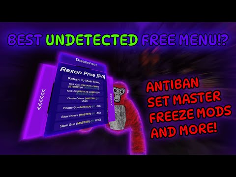 FREE MENU WITH ANTIBAN! | Rexon Menu | Most Unique Menu | Und ANTIBAN | Freeze Mods!