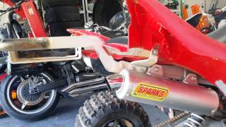 Raptor 700r Sparks BC exhaust