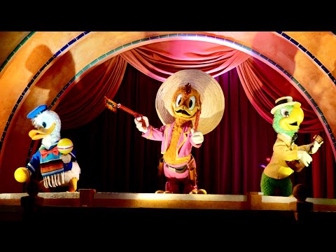 EPCOT Gran Fiesta Tour Starring The 3 Caballeros 2024 Full Ride POV in 4K | Walt Disney World