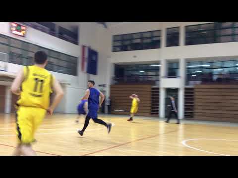 CroHoops Division I 2018/19 Rnd.17 - Bruno Banic (Bosco) Assist of the Week