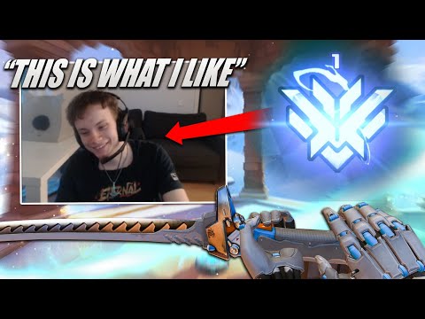 POV: you carry the rank 1 reinhardt as Genji (Overwatch 2)