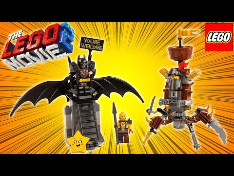 Vidéo LEGO The LEGO Movie 70836 : Batman en armure de combat et Barbe d'acier