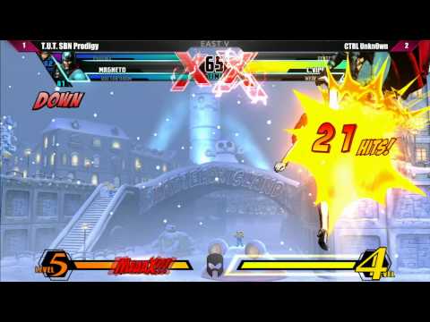 Curleh Mustache East 5 - UMVC3 - TUT SBN Prodigy vs CTRL Unkn0wn