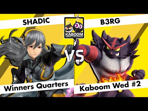 SHADIC (Corrin) vs B3RG (Incineroar) - WQF - Kaboom Wednesday #2