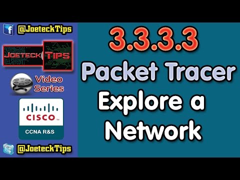 CCNA RS1 3.3.3.3 Explore a Network - (Talking in English) - Verbose