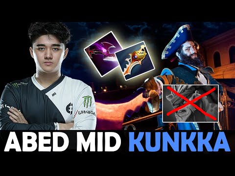 ABED MID KUNKKA NO MERCY vs BB | DOTA 2 Gameplay