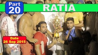 Ratia (Haryana) Kabaddi Touranament 26 Sep 2015