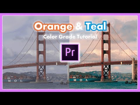 Einfaches Tutorial zur Farbkorrektur in Orange und Blaugrün – Adobe Premiere Pro CC