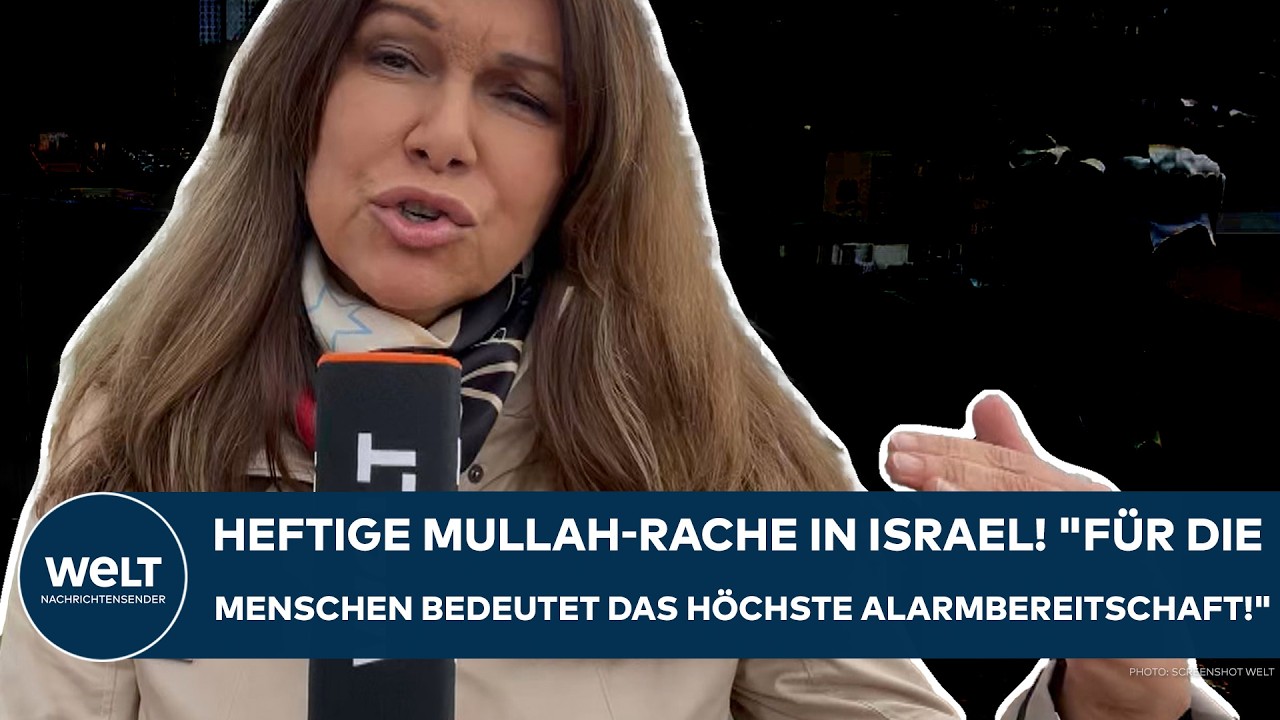 IRAN: Mullah-Nervenkrieg gegen Israel! "Was hier tatsächlich für Diskussionen sorgt im Moment!"