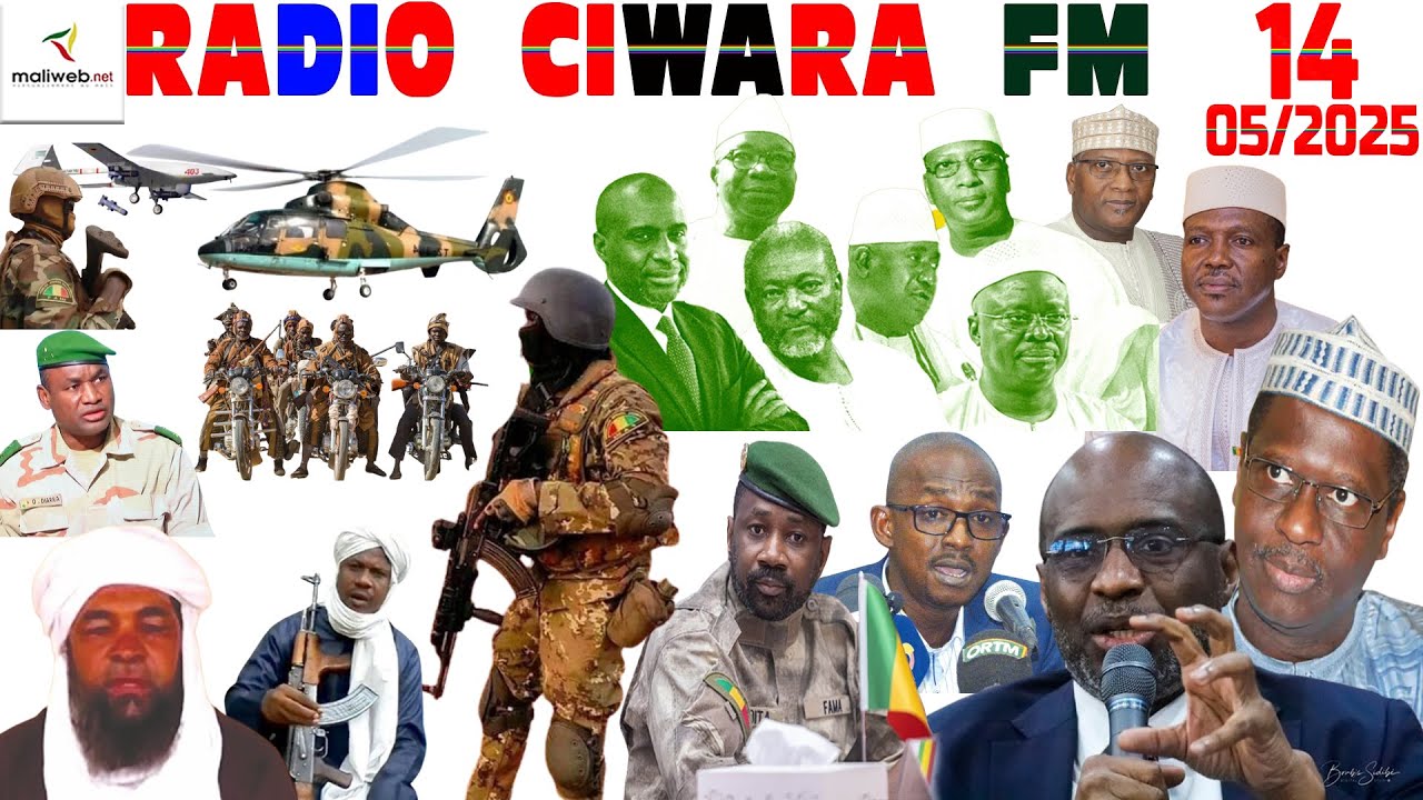 La Revue de Presse de la RADIO CIWARA FM du 14 Mai 2025