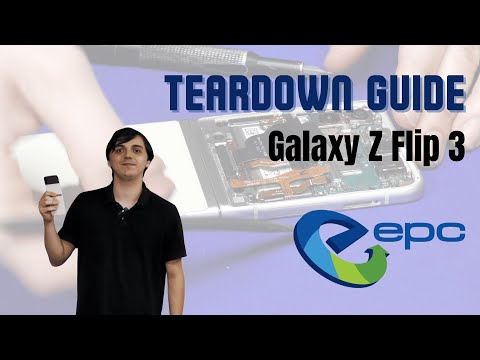 How to Teardown a Galaxy Z Flip 3!