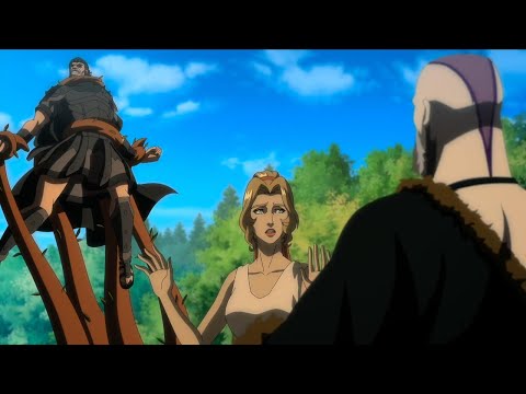 Hades defends Persephone from Ares | Blood of Zeus | Netflix