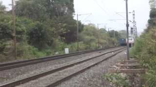 preview picture of video 'Bandra Jaipur SuperFast with BRC WAP5 30053'