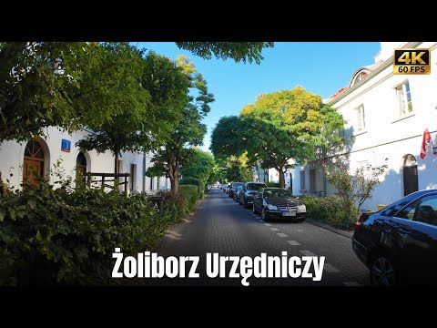 Żoliborz Urzędniczy (Old Żoliborz), Warsaw - Leafy Pre-War Charm | Silent Walking Tour [4K]