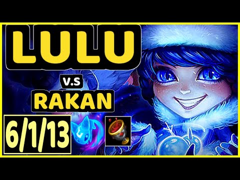 XAKY (LULU) vs RAKAN - 6/1/13 KDA MID GAMEPLAY - EUW Ranked MASTER