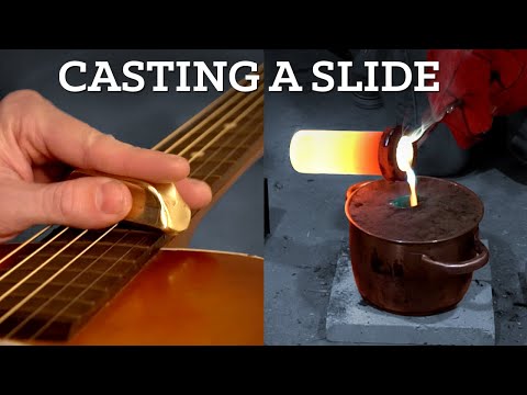 Casting a Brass Guitar Slide using 3D Printing and Lost PLA