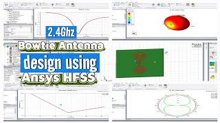 Designing a 2.4GHz Bowtie Antenna in Ansys HFSS | Step-by-Step Guide |Top Applications& Performance