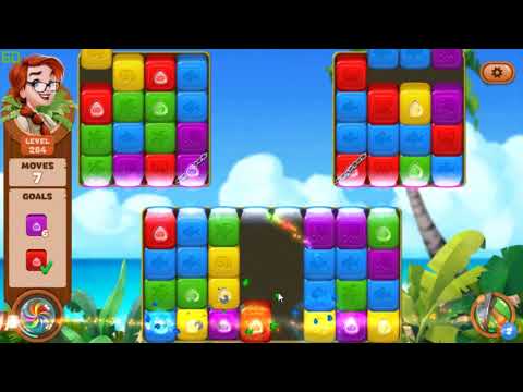 Lost Island Blast Adventure level 284