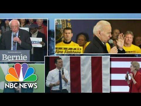 Sanders, Buttigieg Challenge Iowa Results On The Eve Of New Hampshire Primary | NBC Nightly News