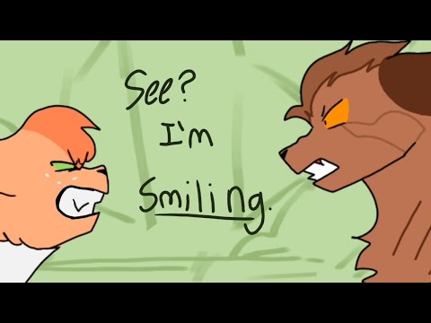 squirrelflight & Brambleclaw pmv// see I'm smiling