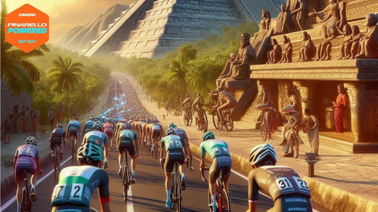 Zwift Race: Stage 5: Pinarello Powered - Mayan 8 (B) in Watopia - 2024-09-30