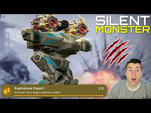 Explosive Expert With Nemesis Built In Rockets...? Demolishing Enemy Mechs | War Robots