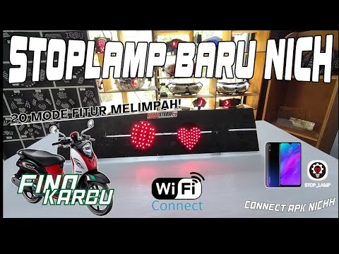 STOPLAMP RUNNING 20 MODE FINO KARBU