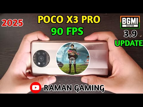 POCO X3 PRO BGMI TEST IN 2025 😱