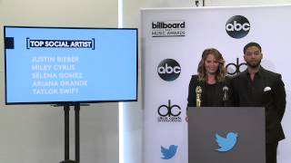 Chrissy Teigen Announces Top Social Artist Finalists - BBMA Nominations 2015