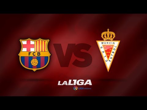 Real Murcia vs Barcelona FULL - Copa del Rey 2017/2018 Rev 1/16