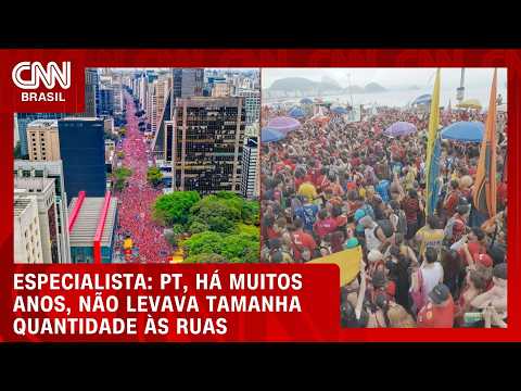 PT, há muitos anos, não levava tamanha quantidade às ruas, diz especialista | WW