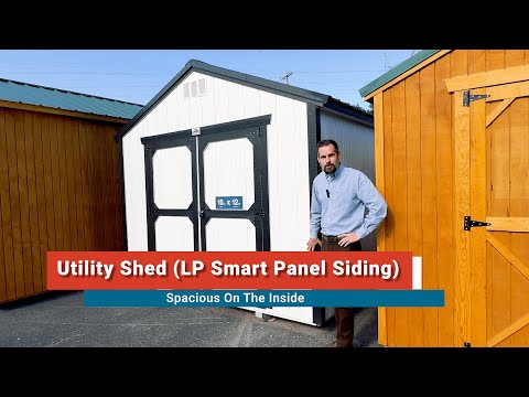 Utility Shed, LP Smart Panel Siding