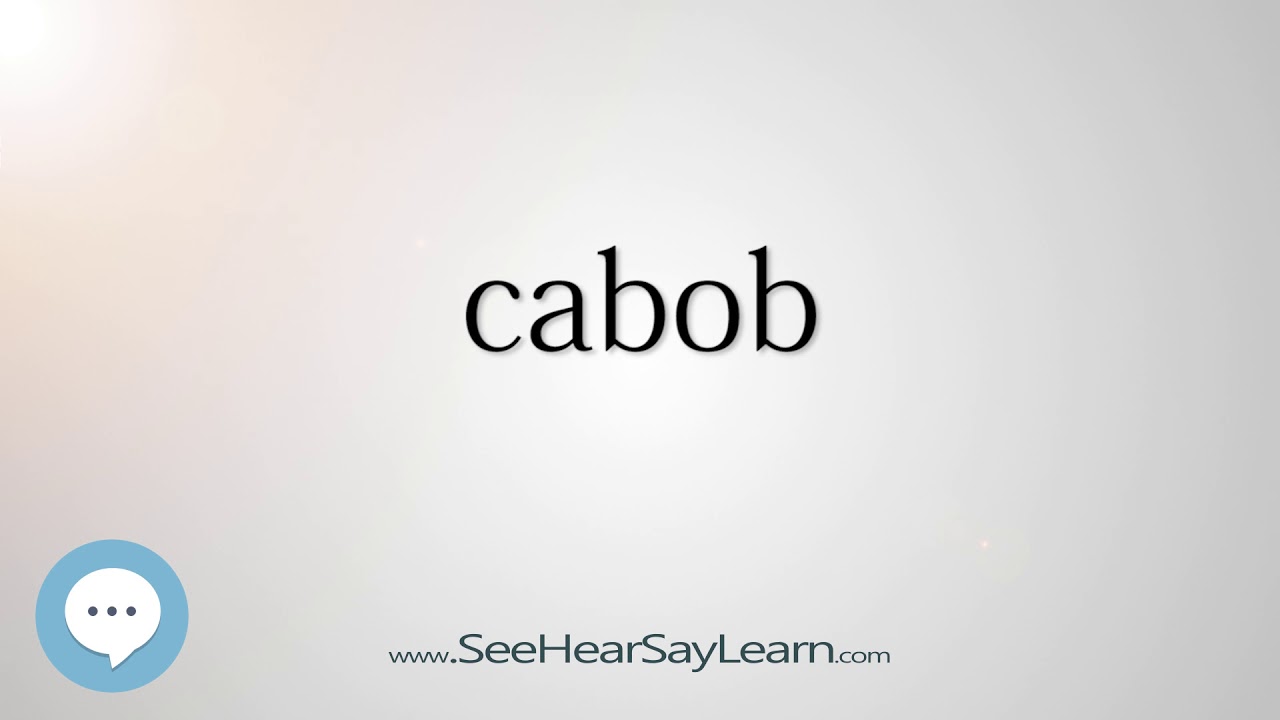 What does Cabob mean?