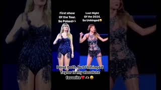 First vs last night of the eras tour Taylor The change is INSANE