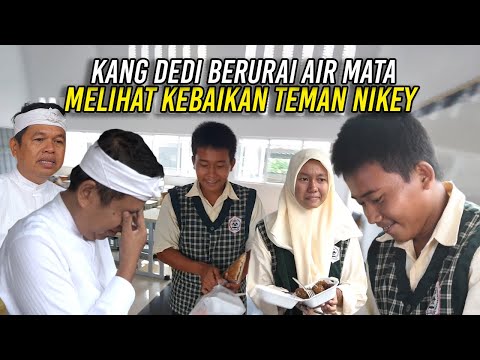 KANG DEDI TAK KUASA TAHAN TANGIS-SAAT NIKEY MENDAPAT BANTUAN MAKAN SIANG DARI TEMAN2NYA
