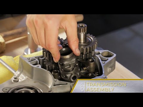 ProX CRF450X Rebuild Part 6: Transmission Assembly