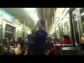 Man Singing On Subway