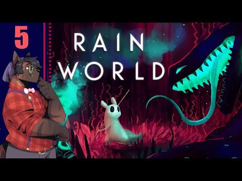 KILL THE ALIEN ROBOT THING? - Let's Play Rain World [Part 5]