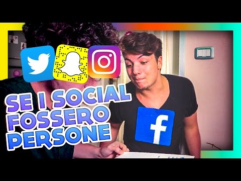 SE I SOCIAL NETWORK FOSSERO PERSONE - Alessio Aprea